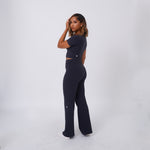 HBCU Leisure Cotton Spandex Crew Croptop