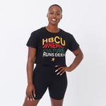 HBCU “Where Culture Runs Deep” Women’s Crop Tee