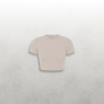 HBCU Leisure Cotton Spandex Crew Croptop