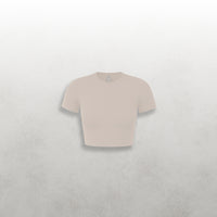 HBCU Leisure Cotton Spandex Crew Croptop