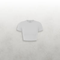 HBCU Leisure Cotton Spandex Crew Croptop