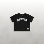 HBCU Varsity Bowie State Women's Crop Tee