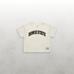 HBCU Varsity Bowie State Women's Crop Tee