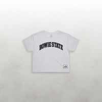 HBCU Varsity Bowie State Women's Crop Tee