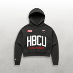 HBCU Educated Alumna Team Crop Pullover Hoodie