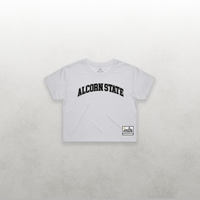 HBCU Varsity Alcorn State Women's Crop Tee