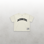 HBCU Varsity Jackson State Women's Crop Tee