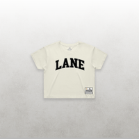 HBCU Varsity Lane College Women's Crop Tee