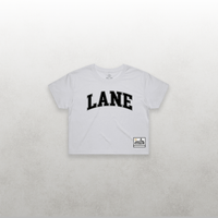 HBCU Varsity Lane College Women's Crop Tee