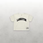 HBCU Varsity Langston University Women's Crop Tee