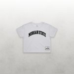 HBCU Varsity Morgan State University Women's Crop Tee