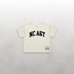 HBCU Varsity North Carolina A&T Women's Crop Tee