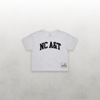 HBCU Varsity North Carolina A&T Women's Crop Tee