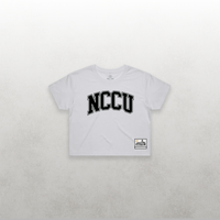 HBCU Varsity North Carolina Central Women's Crop Tee