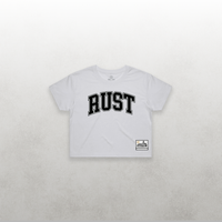 HBCU Varsity Rust College Women's Crop Tee