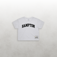 HBCU Varsity Hampton Women's Crop Tee