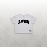 HBCU Varsity Xavier Women's Crop Tee