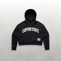 HBCU Varsity Coppin State Women's Pullover Crop Hoodie