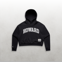 HBCU Varsity Howard Women's Pullover Crop Hoodie