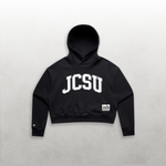HBCU Varsity Johnson C. Smith Women's Pullover Crop Hoodie