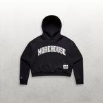 HBCU Varsity Morehouse Women's Pullover Crop Hoodie