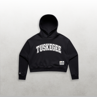 HBCU Varsity Tuskegee Women's Pullover Crop Hoodie