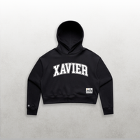 HBCU Varsity Xavier Women's Pullover Crop Hoodie