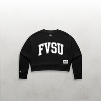HBCU Varsity Fort Valley State Women's Crop Crewneck
