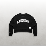 HBCU Varsity Women's Crop Crewneck (Select Your Campus)