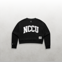 HBCU Varsity Women's Crop Crewneck (Select Your Campus)