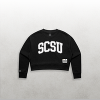 HBCU Varsity Women's Crop Crewneck (Select Your Campus)