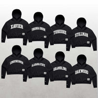 HBCU Varsity Women's Crop Crewneck (Select Your Campus)